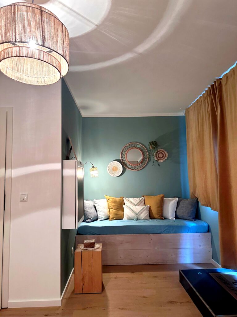 Schlafsofa im Doppelzimmer Berggeistsee